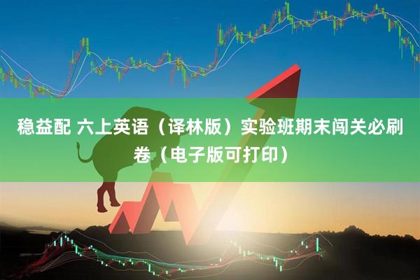 稳益配 六上英语（译林版）实验班期末闯关必刷卷（电子版可打印）
